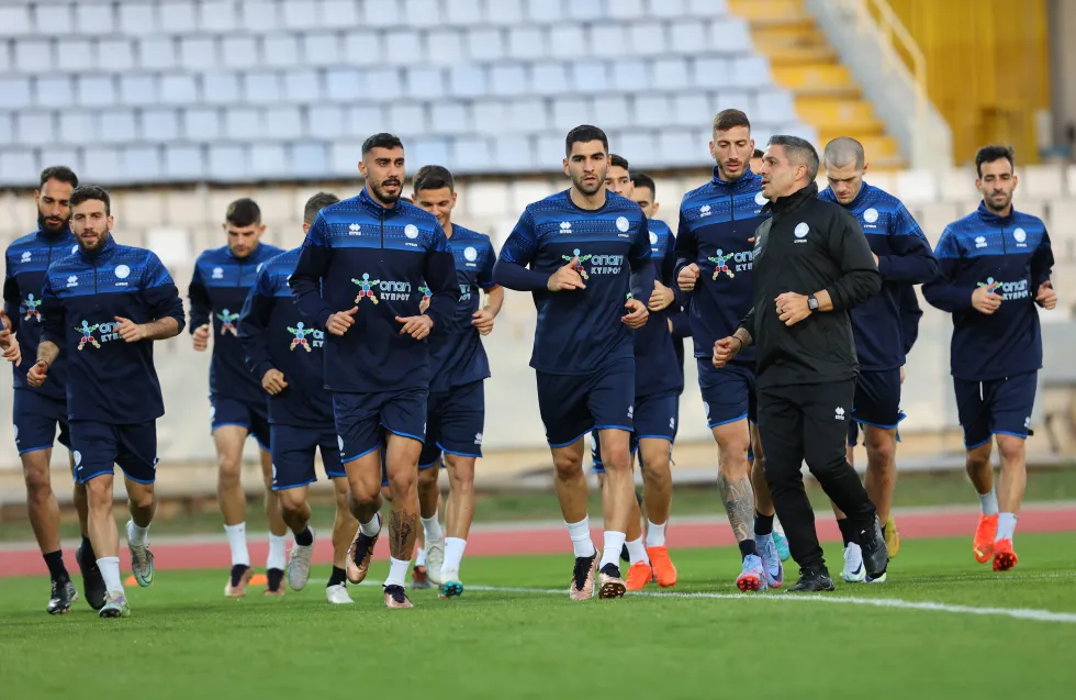 Xωρίς προβλήματα η προετοιμασία της Εθνικής