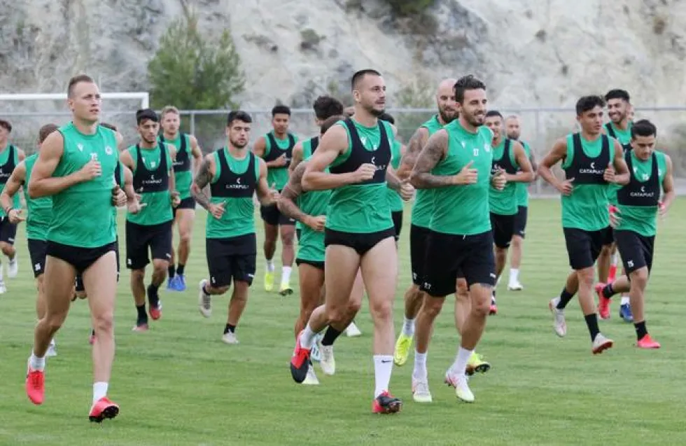 Το photostory από την προπόνηση της Ομόνοιας