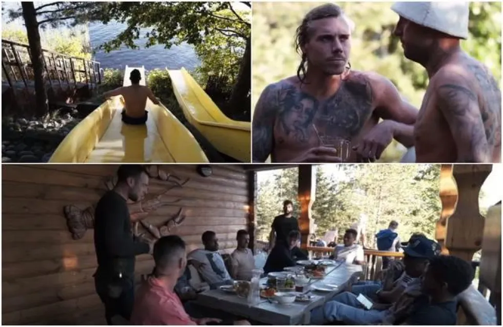 ΒΙΝΤΕΟ: Βουτιές, φαγοπότι και σάουνα στον... παράδεισο