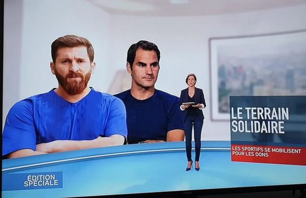 Απίστευτη γκάφα: Εδειξαν λάθος Μέσι στη γαλλική τηλεόραση - ΒΙΝΤΕΟ