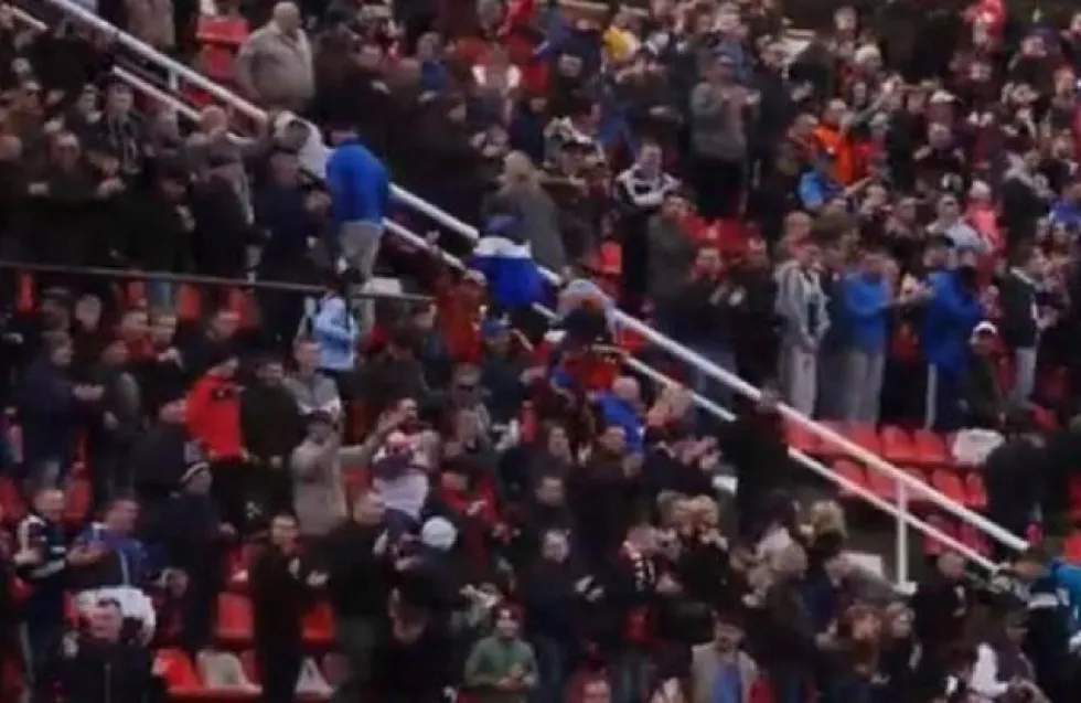 Γεμάτες εξέδρες και τρελοί πανηγυρισμοί στη Λευκορωσία - ΒΙΝΤΕΟ