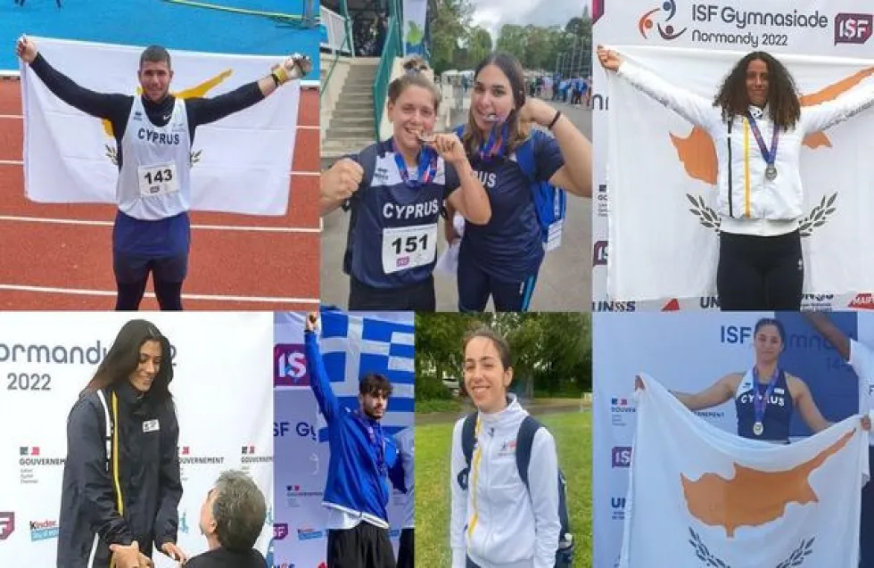 Γυμνασιάδα 2022: Ο στίβος κράτησε και πάλι ψηλά την κυπριακή σημαία
