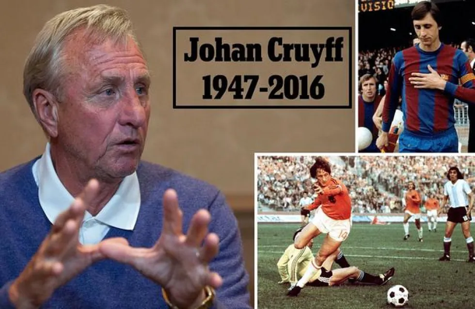 Γιόχαν Κρόιφ:Τέσσερα χρόνια χωρίς τον «Ιπτάμενο Ολλανδό»