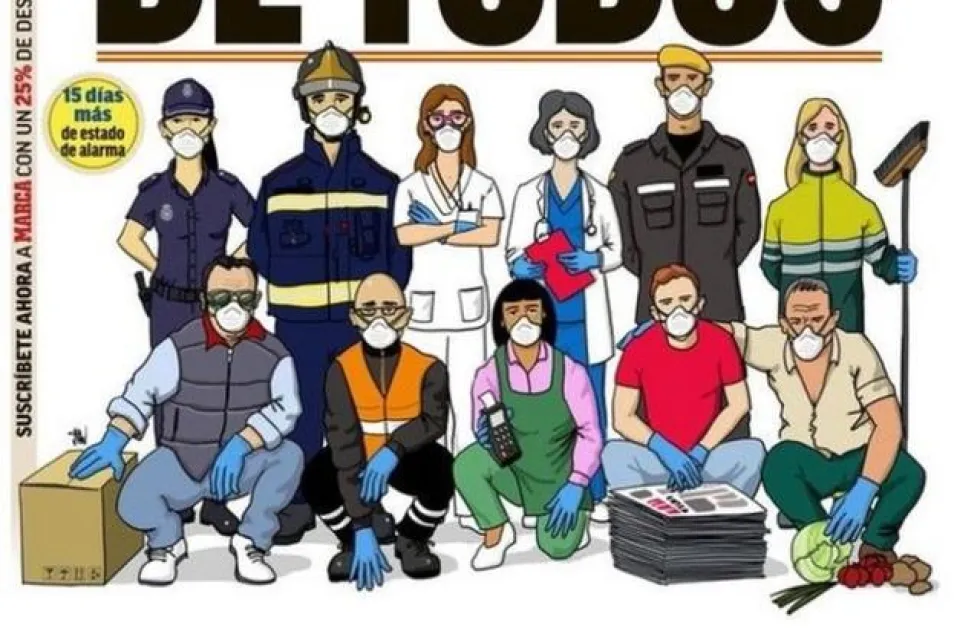 Συγκλονιστικό πρωτοσέλιδο της Marca: «Με αυτή την εθνική ομάδα θα νικήσουμε σίγουρα»