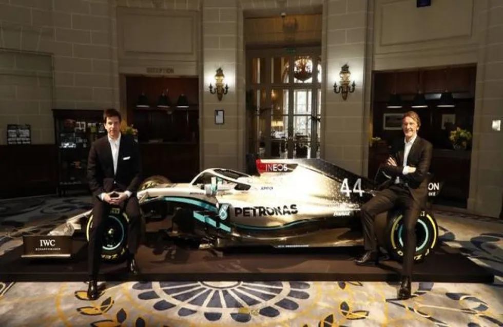 Tα χρώματα της νέας Mercedes F1