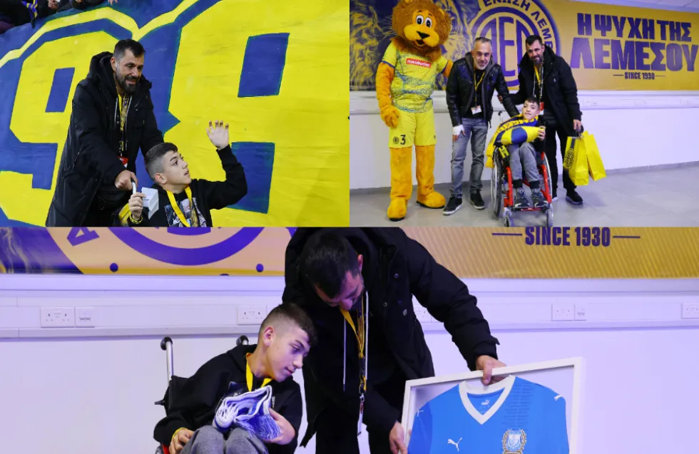 Ζεστή αγκαλιά και ζεστό χειροκρότημα στον μικρό Γιαννάκη

