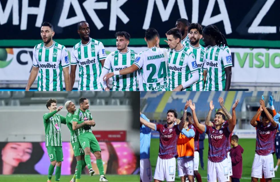 ΒΑΘΜΟΛΟΓΙΑ: Κραυγή τίτλου από Ομόνοια, πρέσινγκ από τον Άρη, βαθιά ανάσα για Ένωση