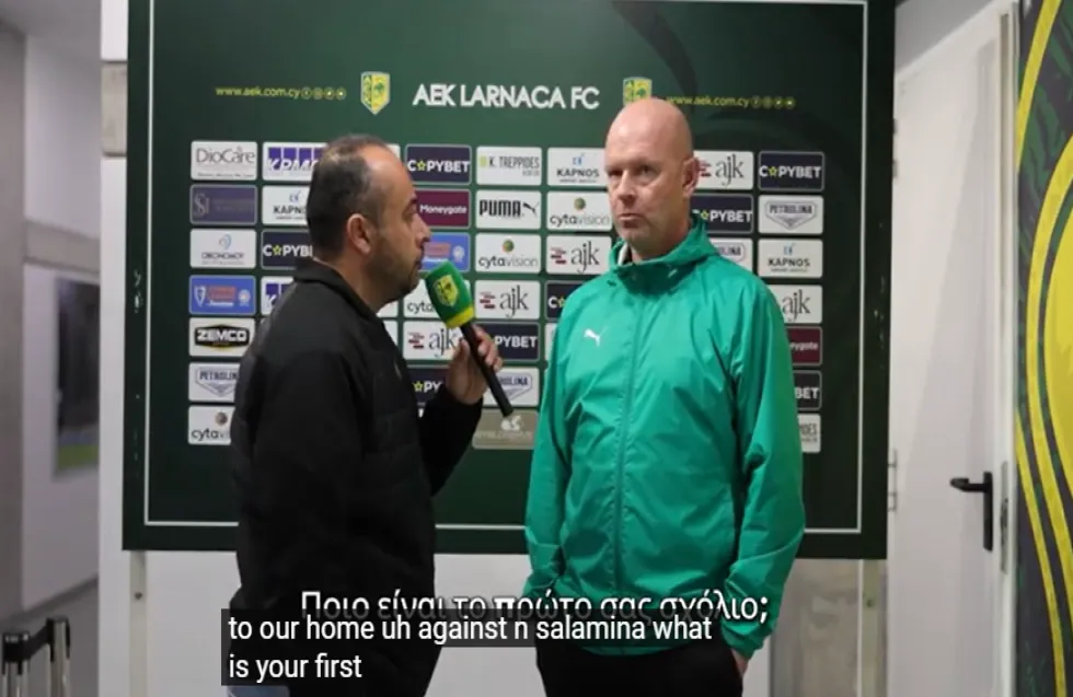 (ΒΙΝΤΕΟ) Μπεργκ: «Ελπίζω να επιστρέψουμε πιο κοντά στην καλύτερη μας εκδοχή» 