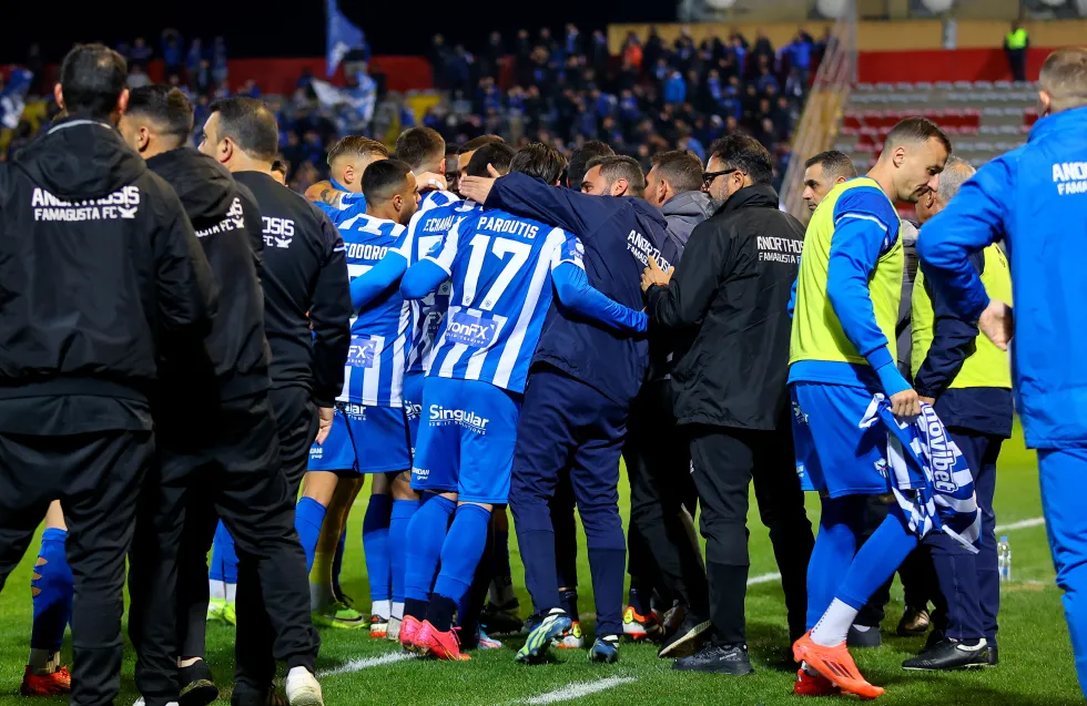 Η Ανόρθωση έκανε το 3-0 και οι Σαλαμιναίοι αποχώρησαν στο μισάωρο