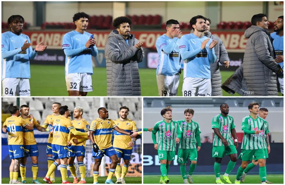 ΒΑΘΜΟΛΟΓΙΑ: Έβρεξε γκολ στην 20ή στροφή, κράτησε τις αποστάσεις η Πάφος FC, χαμένη η ΑΕΚ