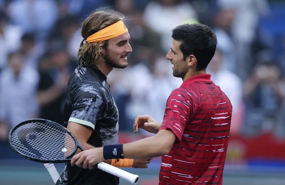 Ο Τσιτσιπάς προπονήθηκε με τον Τζόκοβιτς στην Ντόχα ενόψει του Qatar Open