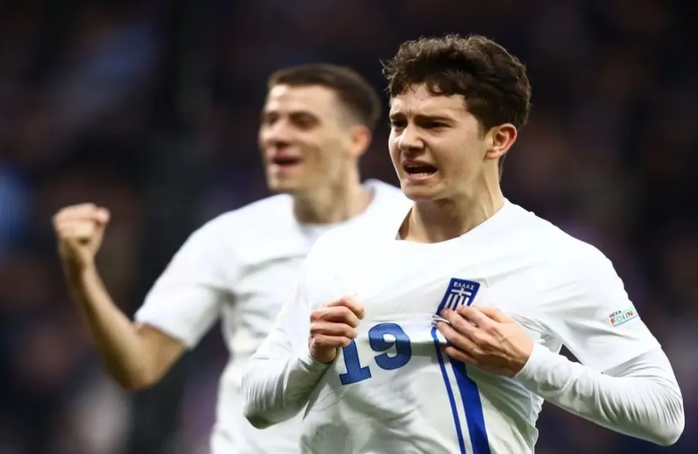 Ο Καρέτσας έγινε ο νεαρότερος σκόρερ στην ιστορία της γαλανόλευκης