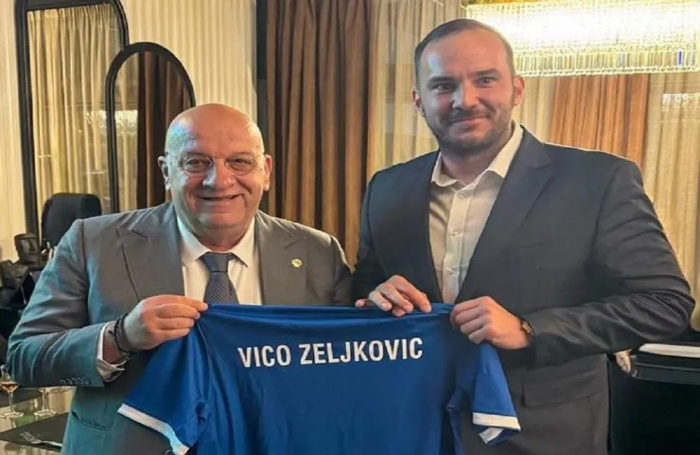 ΦΩΤΟ από τη δεξίωση της Βοσνίας στην αποστολή της Κύπρου