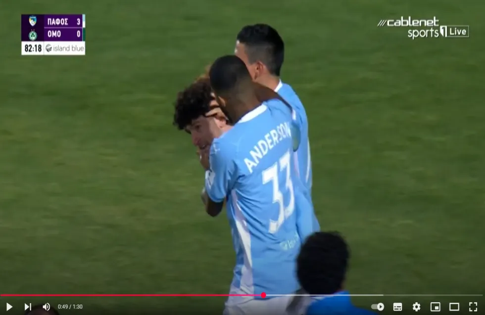 ΒΙΝΤΕΟ: Τα στιγμιότυπα του Πάφος - Ομόνοια 