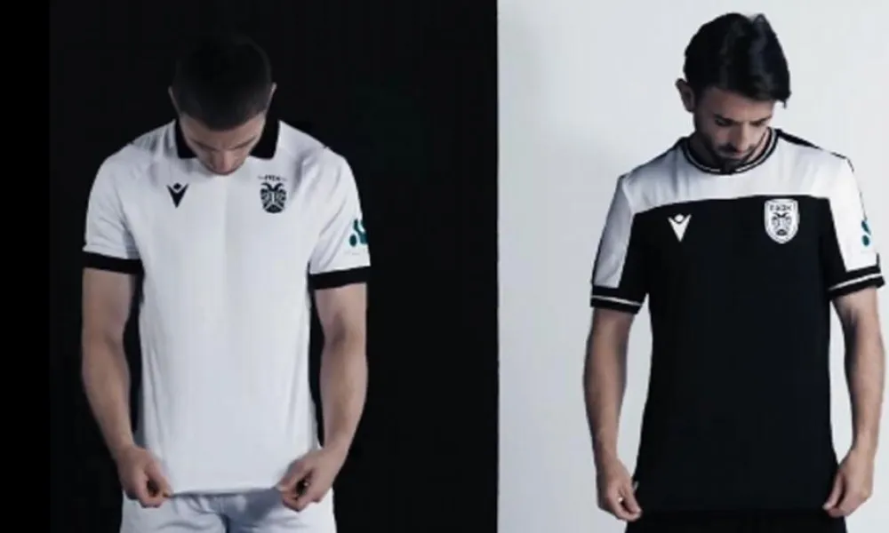«It's all Black N White to us»: Παρουσίασε άλλες δύο φανέλες του ο ΠΑΟΚ