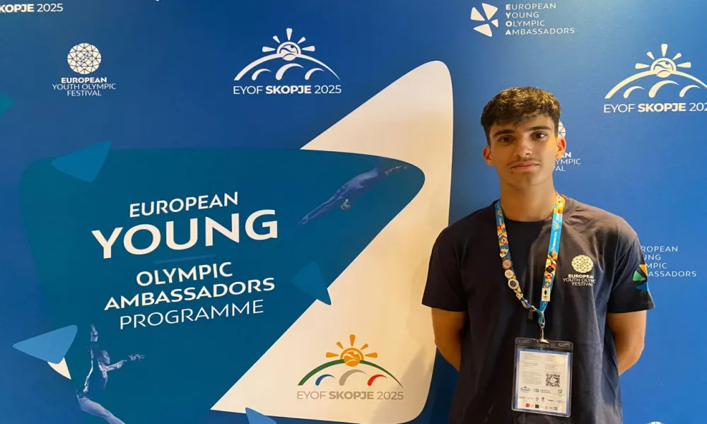 Με Ορέστη Λογίδη στο πρόγραμμα European Young Olympic Ambassadors η ΚΟΕ