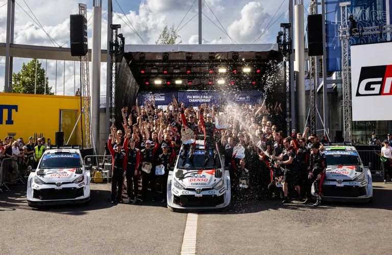 Ιστορική νίκη για την TOYOTA GAZOO Racing στη Φινλανδία