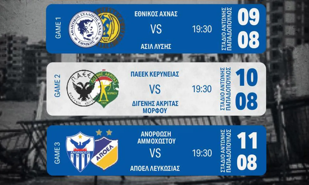 «Ο πόθος είναι κοινός. Ο αγώνας είναι κοινός» - Eνημέρωση της Ανόρθωσης για το «Τουρνουά Προσφυγιάς»