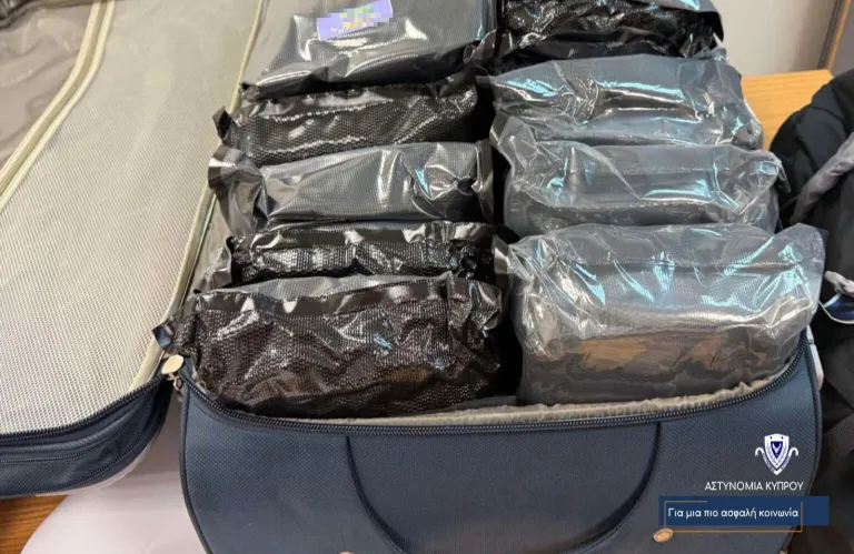Εντοπισμός και κατάσχεση 24 κιλών κάνναβης στο αεροδρόμιο Πάφου