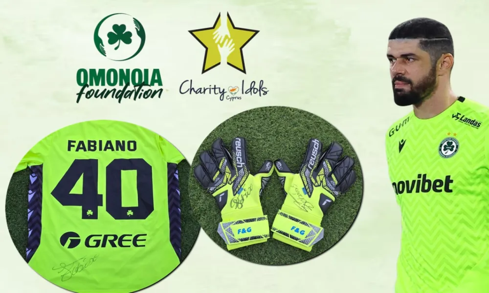 Ο Φαμπιάνο μέσω του OMONOIA Foundation στο Charity Idols!