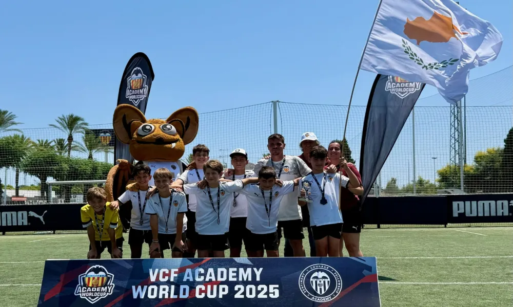 Η Valencia CF Soccer Academy Cyprus ξεκινά δυναμικά τη σεζόν 2025/26