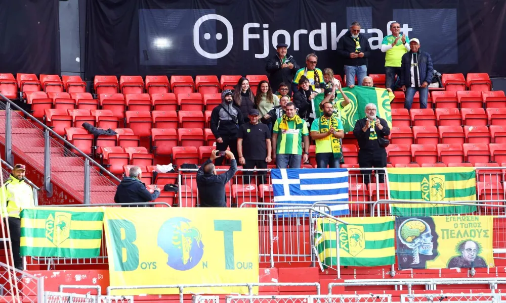 ΦΩΤΟ: Οι ΑΕΚτζήδες στο Μπέργκεν