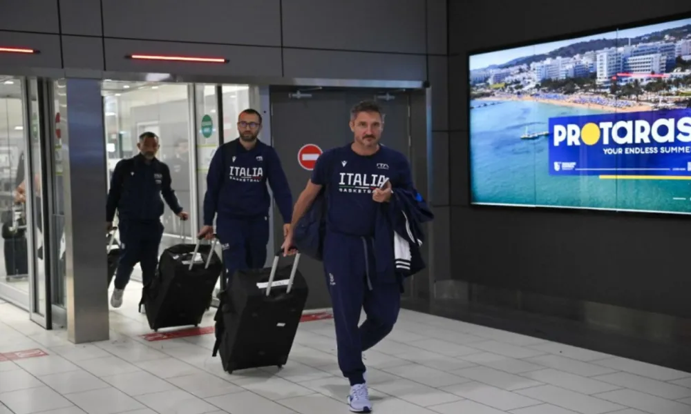 ΒΙΝΤΕΟ: Πάτησε Κύπρο η Εθνική Ιταλίας ενόψει FIBA EuroBasket 2025!
