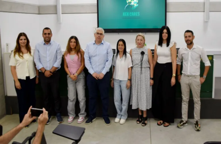 ΒΙΝΤΕΟ: Η ΑΕΚ παρουσίασε το κοινωνικό της πρόγραμμα