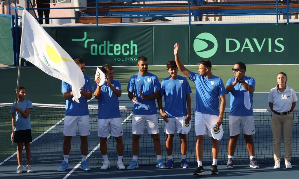 Davis Cup : Ανοικτή η μάχη για την πρόκριση με το Μονακό μετά το 1-1 της πρώτης μέρας