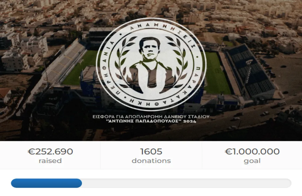 Στο 1/4 του στόχου, έφτασαν τις 250.000