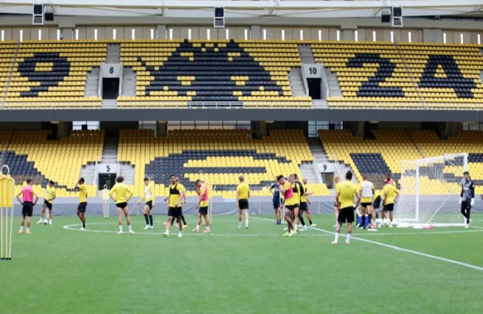 Προπονήθηκε και γευμάτισε στην OPAP Arena η ΑΕΚ - Επανήλθε ο Μουκουντί
