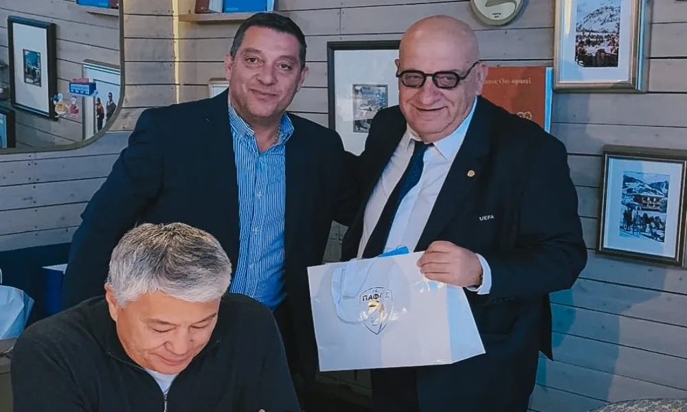 ΦΩΤΟΣ: Στο γεύμα της Πάφου ο Κούμας!