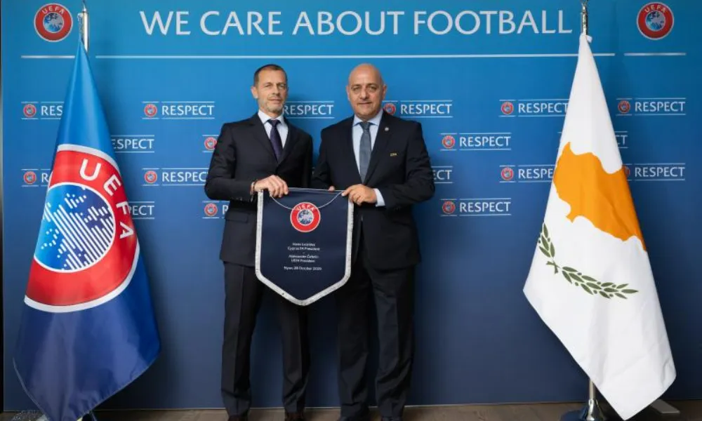 Συνάντηση Λοϊζίδη – Τσέφεριν: UEFA και ΚΟΠ επιβεβαίωσαν την στενή συνεργασία τους