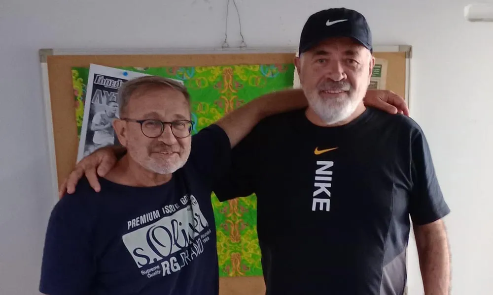 1983, στο Σύνταγμα με τον Παναγιώτη...