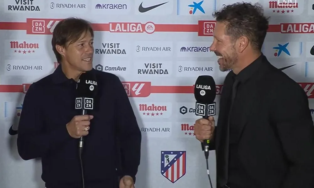 ΒΙΝΤΕΟ: Η συγκινητική επανένωση του Mατίας Αλμέιδα με τον Ντιέγκο Σιμεόνε έφερε μία ξεχωριστή συνέντευξη