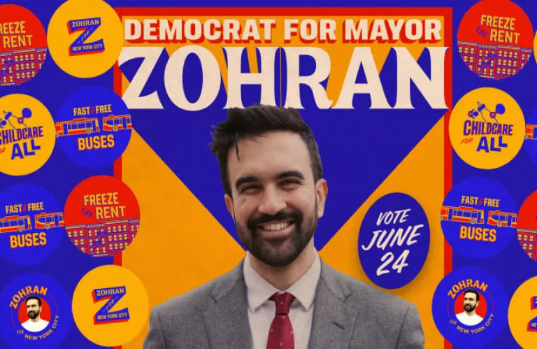 Η ανατομία της νικηφόρας προεκλογικής αφίσας του Ζοράν Μαμντάνι