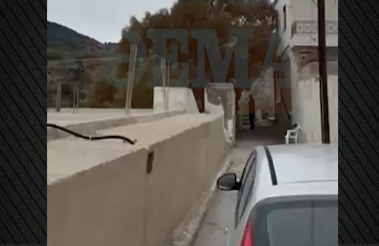 Βεντέτα στα Βορίζια: Βίντεο ντοκουμέντο με τη στιγμή που ο γαμπρός τού Φανούρη πυροβολεί με καλάσνικοφ