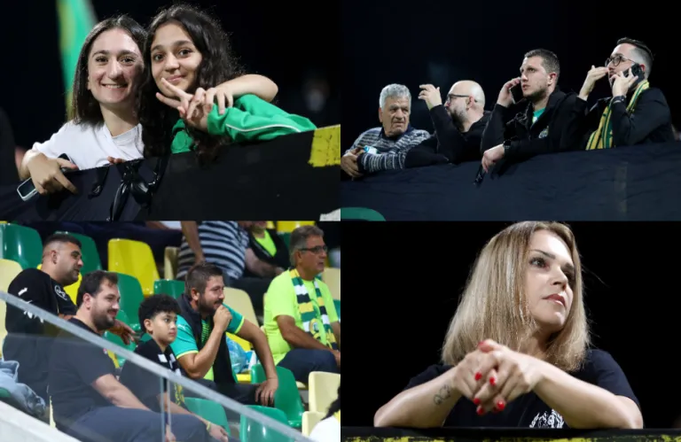 ΦΩΤΟ: Oι ΑΕΚτζήδες και η γεμάτη κερκίδα της Αμπερτίν