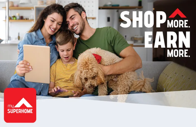 Τα SUPERHOME CENTER παρουσιάζουν τη νέα εφαρμογή επιβράβευσης «mySUPERHOME» Κάθε αγορά μετράει - και επιστρέφει αξία!