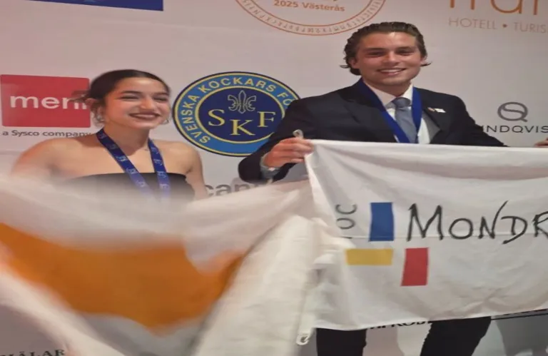 Χάλκινο Μετάλλιο στην Τεχνική Σχολή Έμπας στην Σουηδία