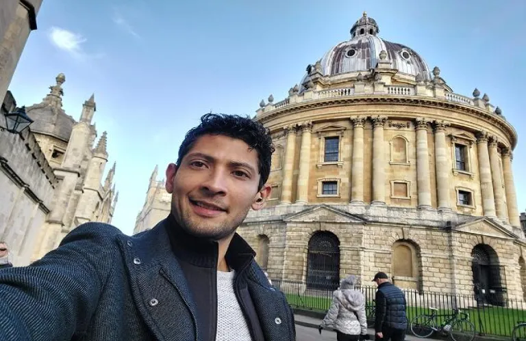 Ο Oscar Barragán στο Πλανητάριο