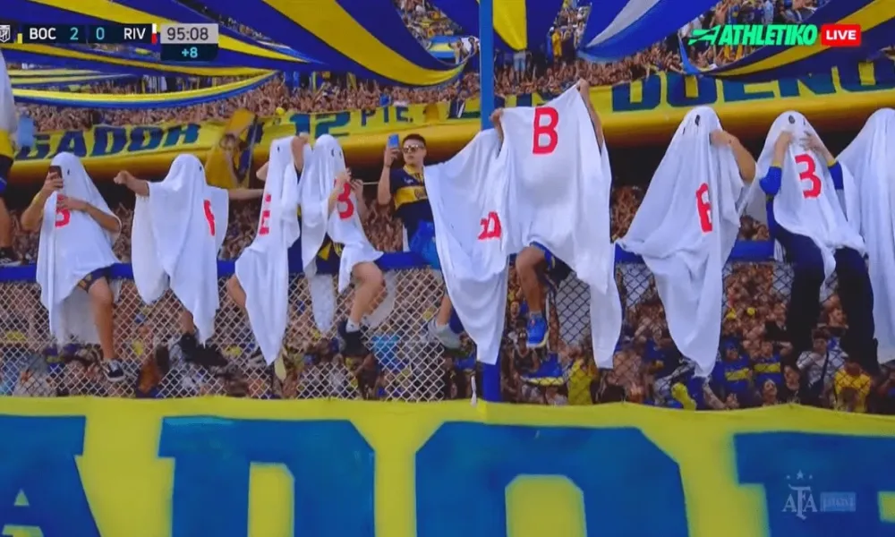 Γιατί οι οπαδοί της Μπόκα ντύθηκαν... φαντάσματα στο ντέρμπι με τη Ρίβερ