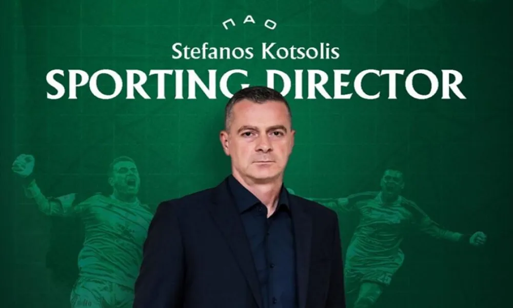 Επίσημο: Αθλητικός διευθυντής του Παναθηναϊκού ο Κοτσόλης