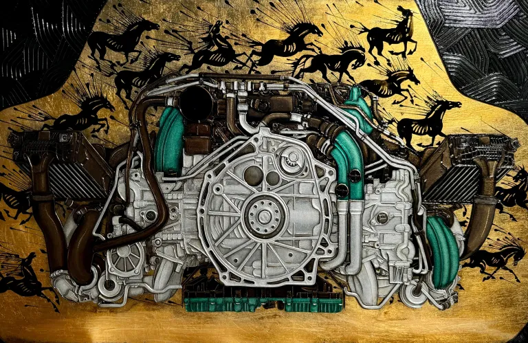 Whispers on Glass: Έκθεση της Liubov M στη Lumiere Contemporary Art Gallery