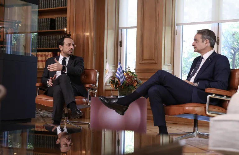 Επικαιροποίηση παραμέτρων του GSI αποφάσισαν Μητσοτάκης και Χριστοδουλίδης