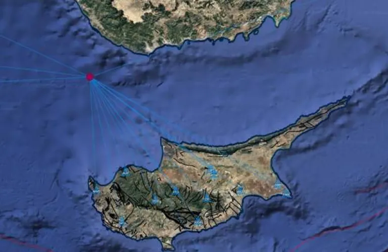 Αισθητή και στην Πάφο η νέα σεισμική δόνηση