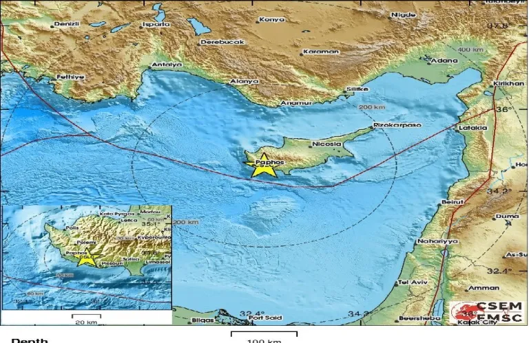 Νέα σεισμική δόνηση 3,9 Ρίχτερ στην Πάφο - Ο απολογισμός των ζημιών του πρώτου σεισμού