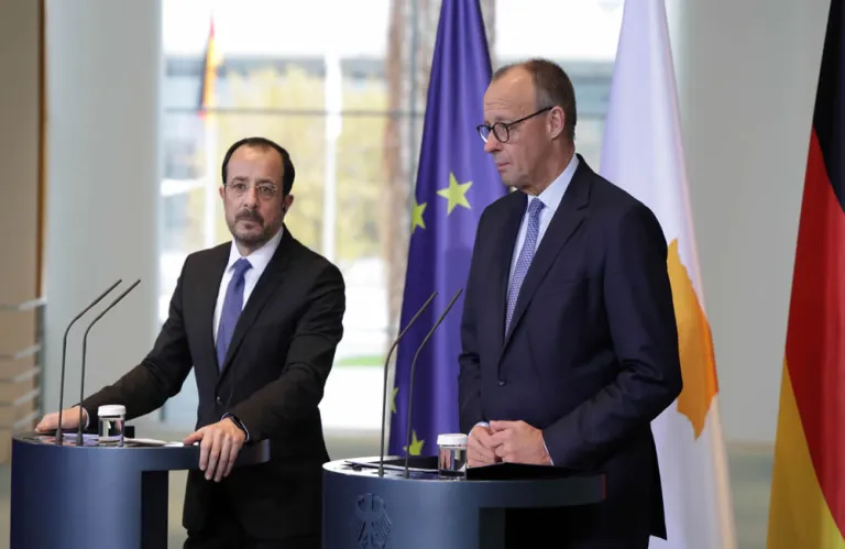 Ευρωτουρκικά και Κυπριακό στο επίκεντρο της συνάντησης Χριστοδουλίδη και Μερτς