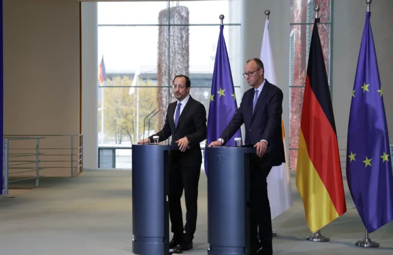 Η Γερμανία έτοιμη να βοηθήσει την Κύπρο να ξεπεράσει τη διαίρεση του νησιού «βήμα-βήμα»