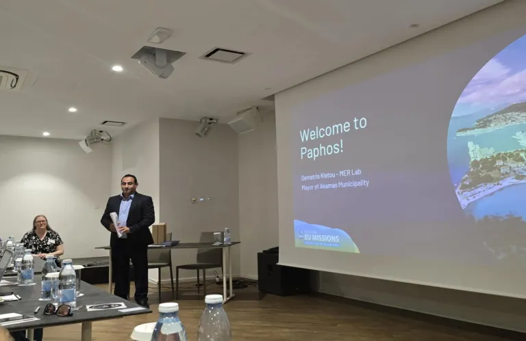 Ευρωπαϊκή συνάντηση για αποκατάσταση των θαλάσσιων οικοσυστημάτων φιλοξένησε ο Δ. Ακάμα